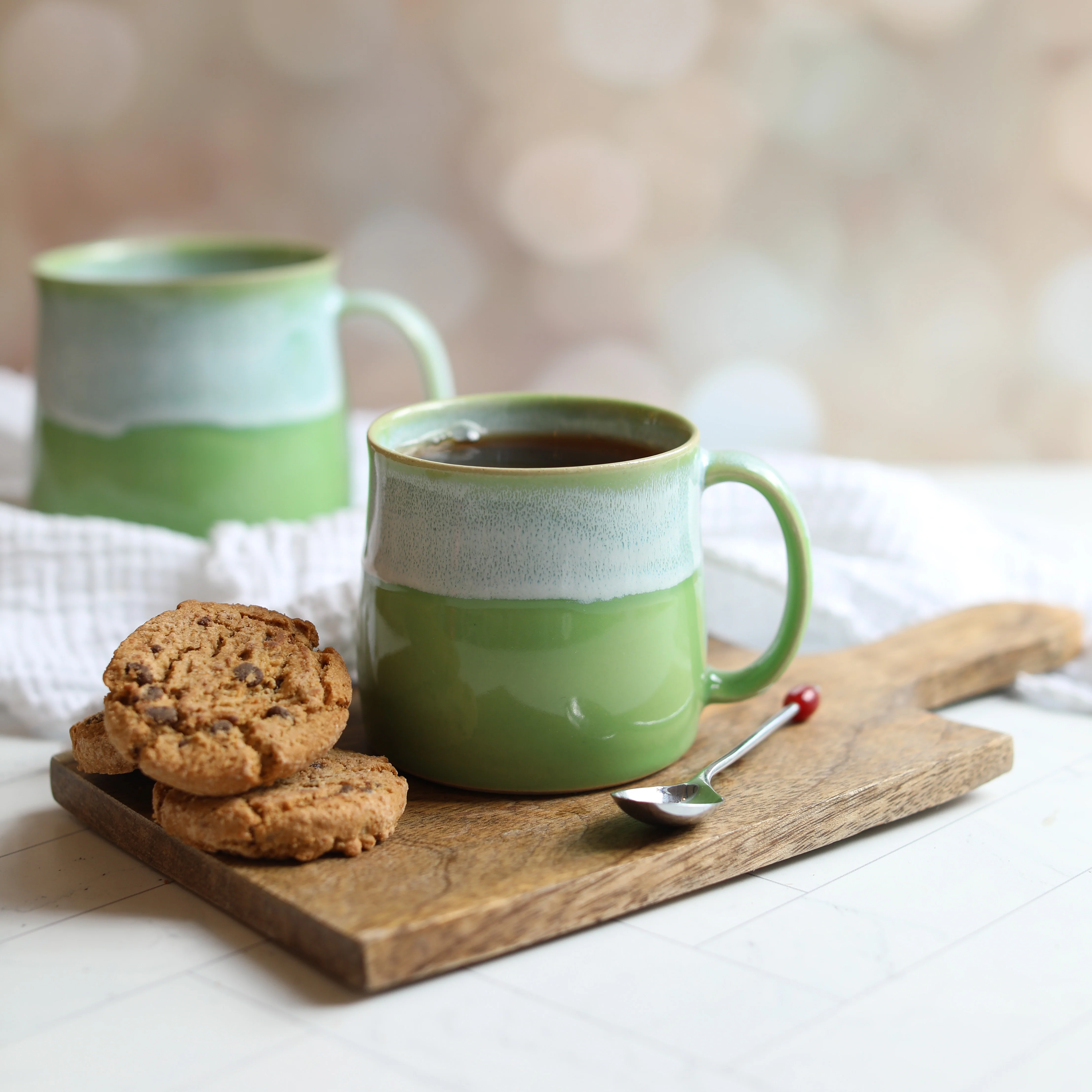 Pea Green Handmade Muglet Wholesale